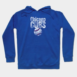 Cubs Vintage Weathered Hoodie